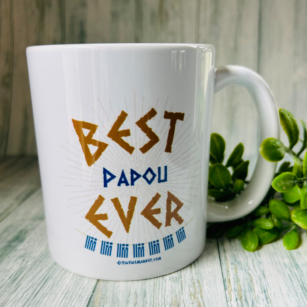 Best Papou Ever Mug